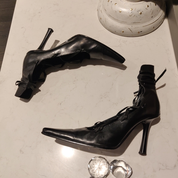 🛍️Lace up heels - Picture 8 of 11